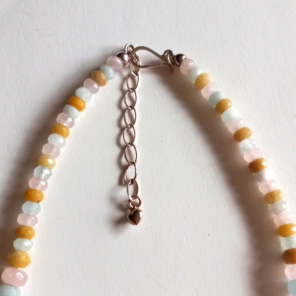 Jay King Multi Gemstone Beaded Necklace. - Picture 4 of 8